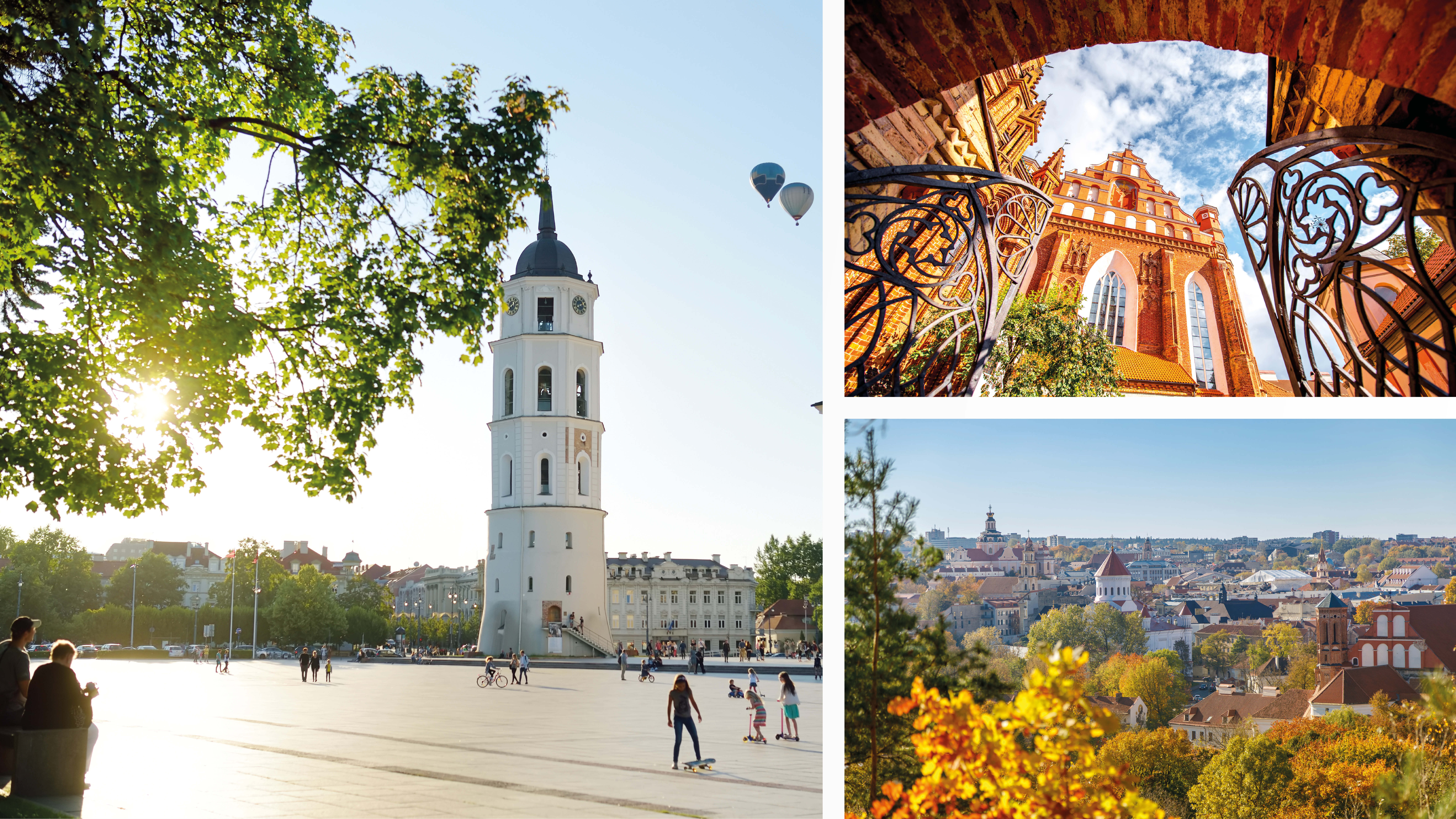 Måndag 28. september - Omvising i gamlebyen i Vilnius